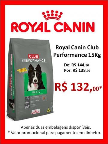 Ração Club Performance da Royal Canin para Cães Adultos - 15Kg