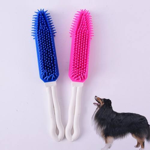 Escova Para Pentear Animais Cães,gatos Estimação Silicone