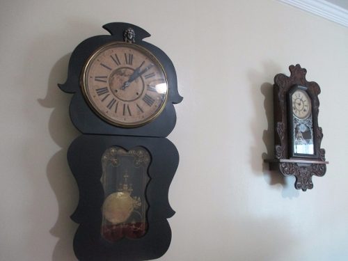 Raro Relógio Antigo Parede - Ansônia - Americano - Dec. 20