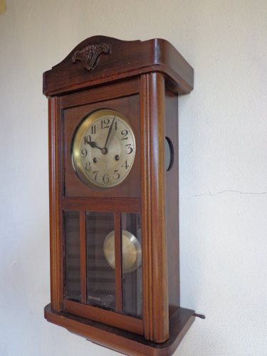 Relógio De Parede Antigo Alemão, Marca Junglas, Anos 30