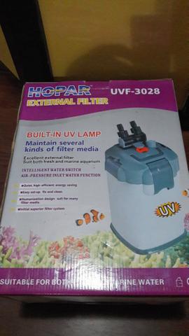 Filtro canister com UV 7W