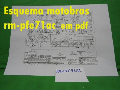 Esquema Motobras Rm-pfe71ac Rmpfe71ac Rmpfe71 Em Pdf