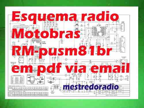 Esquema Radio Motobras Rm-pusm81br Rmpusm81br Em Pdf Via Ema
