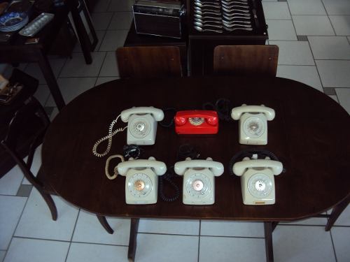 Antigos Aparelhos De Telefone De Disco, Lindas Peças...