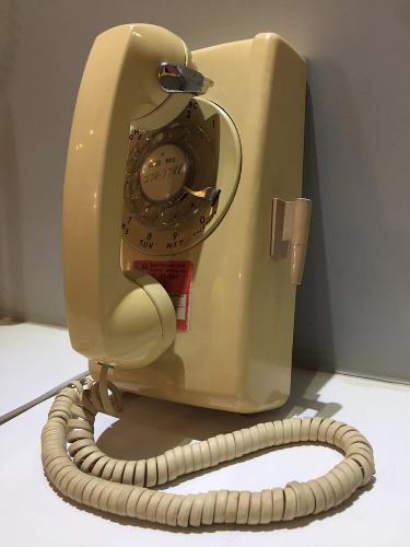 Telefone Antigo De Parede Western Eletric Eua - Funcionando
