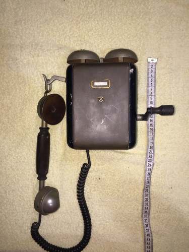 Telefone De Parede Antiguidade