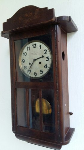 Antigo Relógio De Parede Alemão Junghans