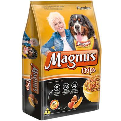 Ração Magnus Chips para Cães Adultos 15 KG