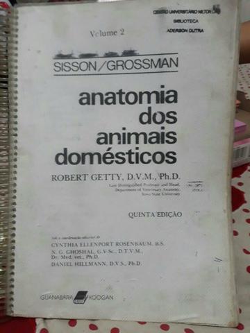 Livro: Anatomia dos animais domésticos