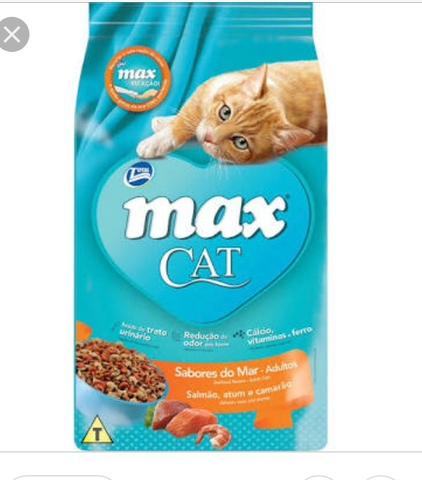 Max cat vários sabores