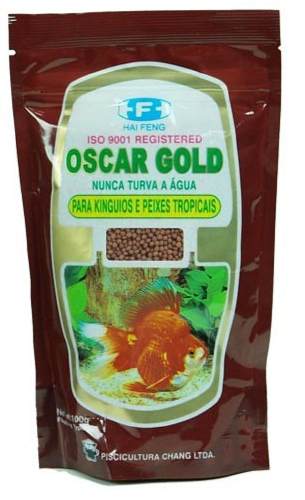 Ração Para Peixes Ornamentais - Oscar Gold 100g
