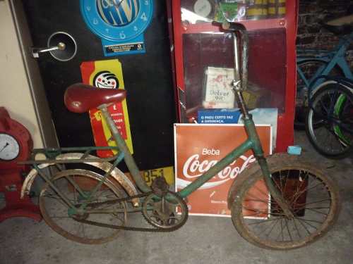 Bicicleta Antiga Aro 20 Monareta Odometa Berlineta Hercules