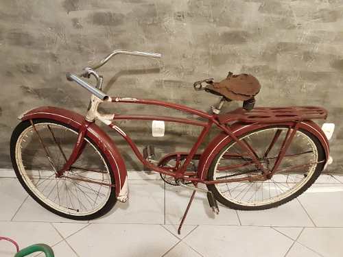 Bicicleta Antiga Schwinn Americana P/ Restaurar Original