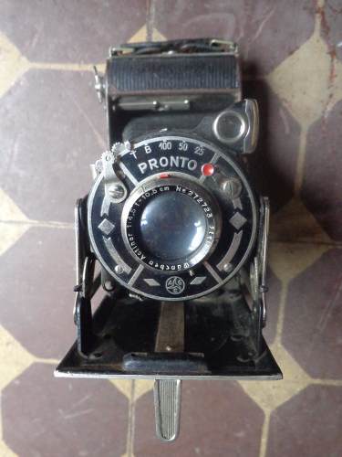 Camera Fotográfica Antiga Analógica Agc Pronto Câmera