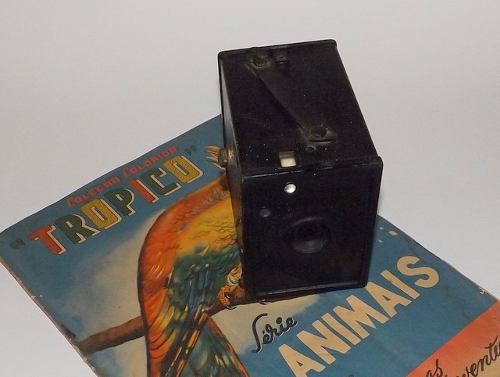 Câmera Antiga Agfa Box 44 - Alemã 