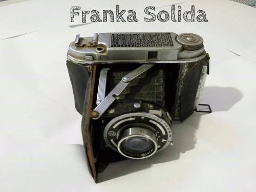Máquina Câmera Fotográfica Franka Solida - Antiga Rara