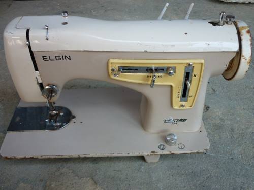 Máquina Costura Elgin Zig Zag Antiga.
