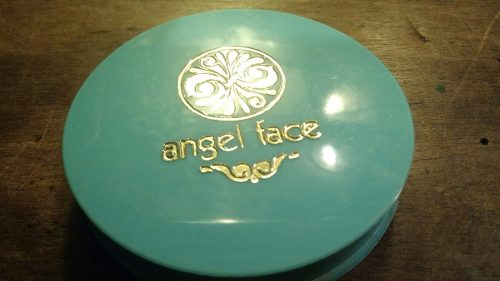 Antiga Embalagem De Pó Facial Angel Face