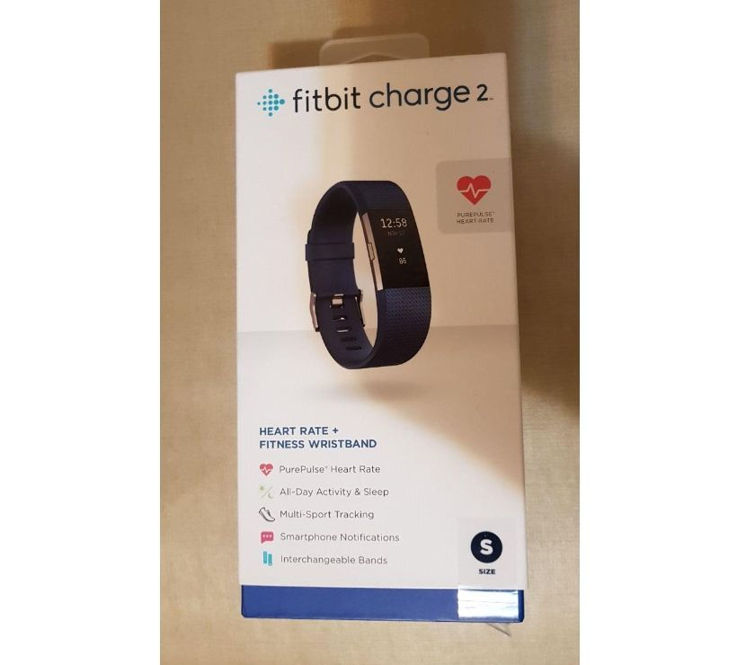 Fitbit Charge 2 azul pulseira P (small)