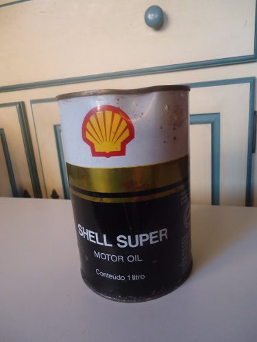 Lata Antiga Óleo Shell Super - Anos 70