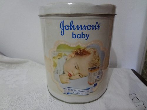 Lata Johnsons Baby Edição Vintage