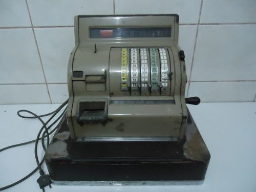 Máquina Caixa Registradora Antiga National