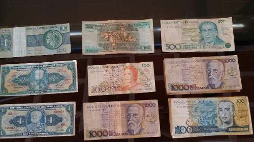 Notas Dinheiro Antigas Pra Colecionador Cruzeiro Cruzado