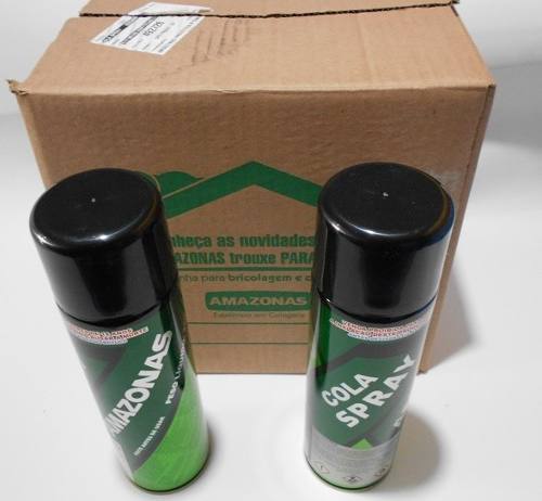 Cola Contato Spray Amazonas Caixa C/ 6 Unidades