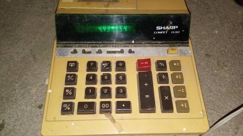 Maquina Antiga Registradora Sharp Cs -