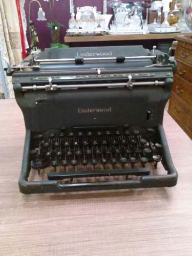 Maquina De Escrever Antiga Underwood