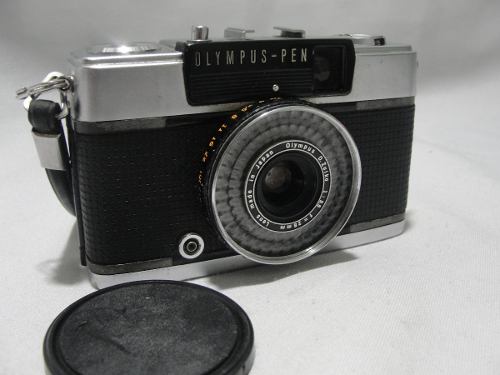 Antiga Camera Olympus Pen Ee-2 Funcionando Cam.02