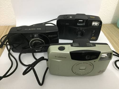 Máquina Fotográfica Antiga Kit Com 3 Cameras