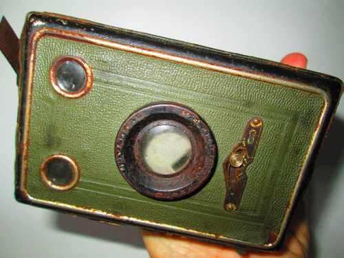 Rara Camera Antiga Universal Coppel Objectiv Mecanismo Ok