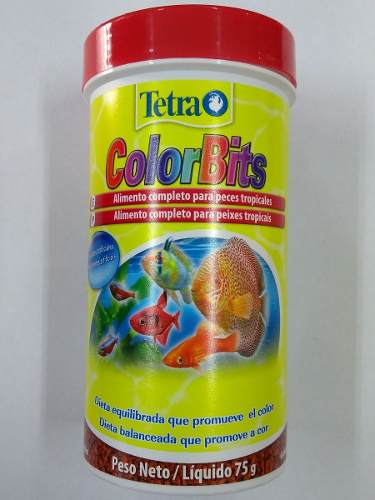 Ração Para Peixes Tetra Color Bits 75gr. Venc 