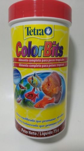 Ração Peixes Color Bits 75gr - Tetra