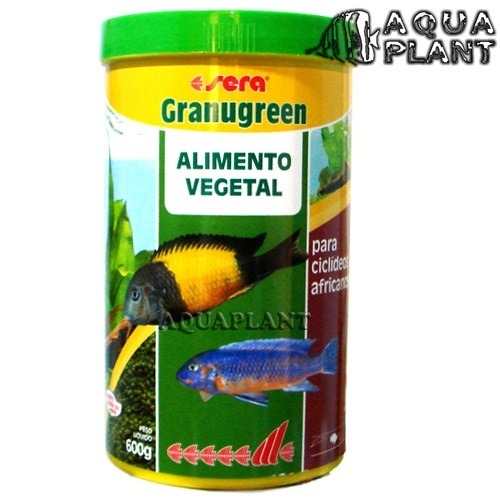 Sera Granugreen 600g - Ração Peixes Ciclídeos &