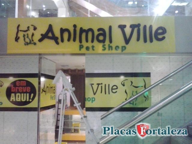 Placas para pet shop