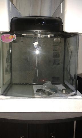 Kit de aquário Boyu TL 450 de led e móvel