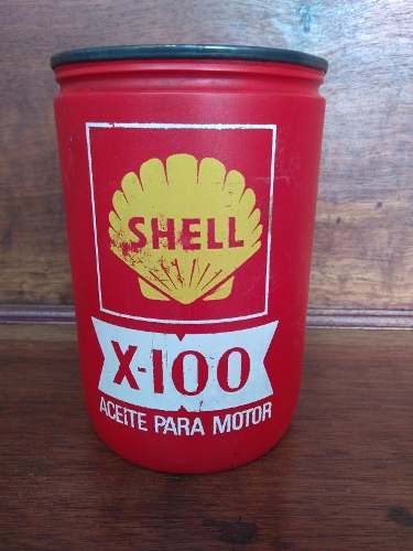 Antiga E Rara Lata Shell X-100 Uruguaia L12