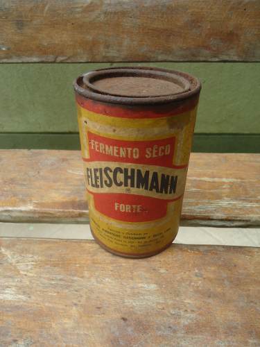 Lata Antiga Fermento Fleischmann -grande