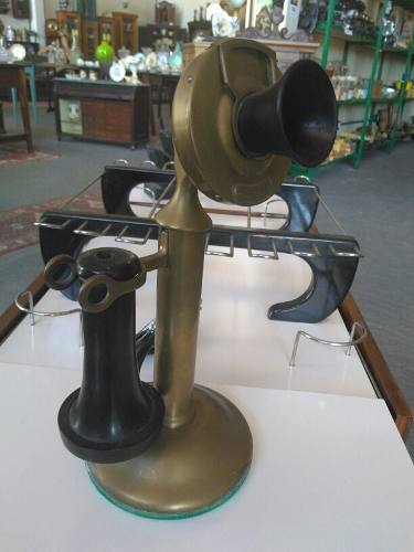 Antigo Telefone Castiçal Western Electric Ano 