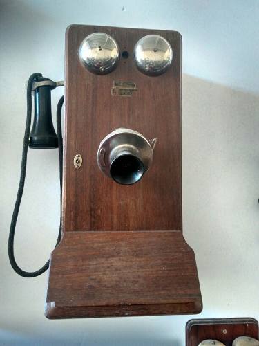 Antigo Telefone De Parede Western Electric Crt