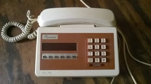 Antigo Telefone Despertador Daruma