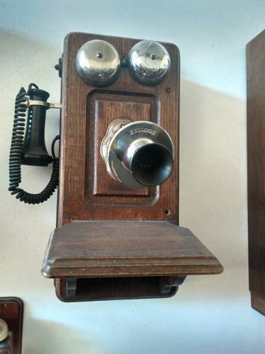 Antigo Telefone Kellogs Caixa De Carvalho