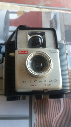 Câmera Fotográfica Antiga Kodak Rio 400 Objetiva Dacon