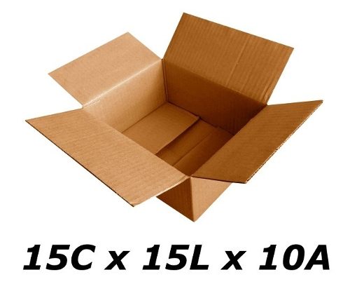 25 Caixas De Papelão 15 X 15 X 10 Tipo 1q Correio Pac Sedex