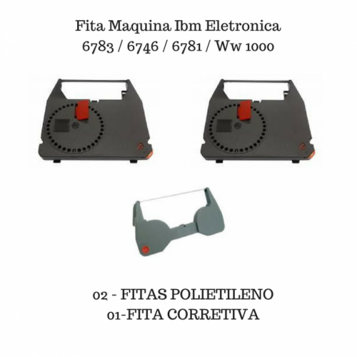 Fita Maquina Ibm Eletronica  Ww 