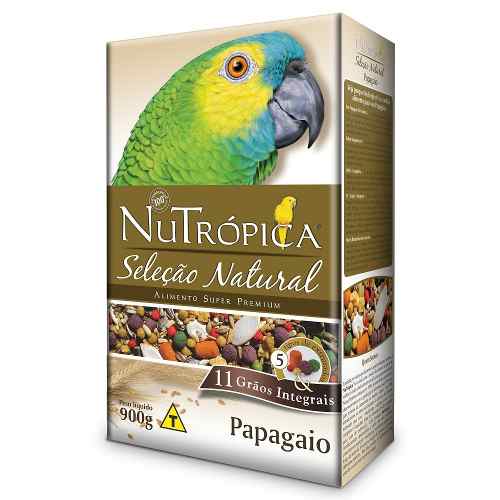 Ração Nutrópica Seleção Natural Para Papagaios - 900g