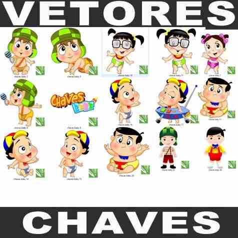 Vetores Chaves Baby E Chaves Chapolim - Png E Corel