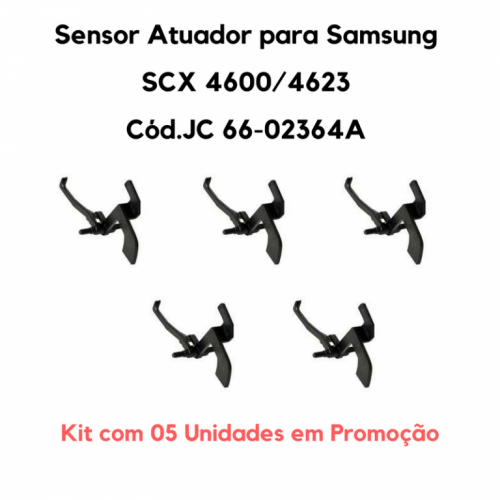 Atuador Saída Fusor Samsung Scx Sensor- 05 Peças